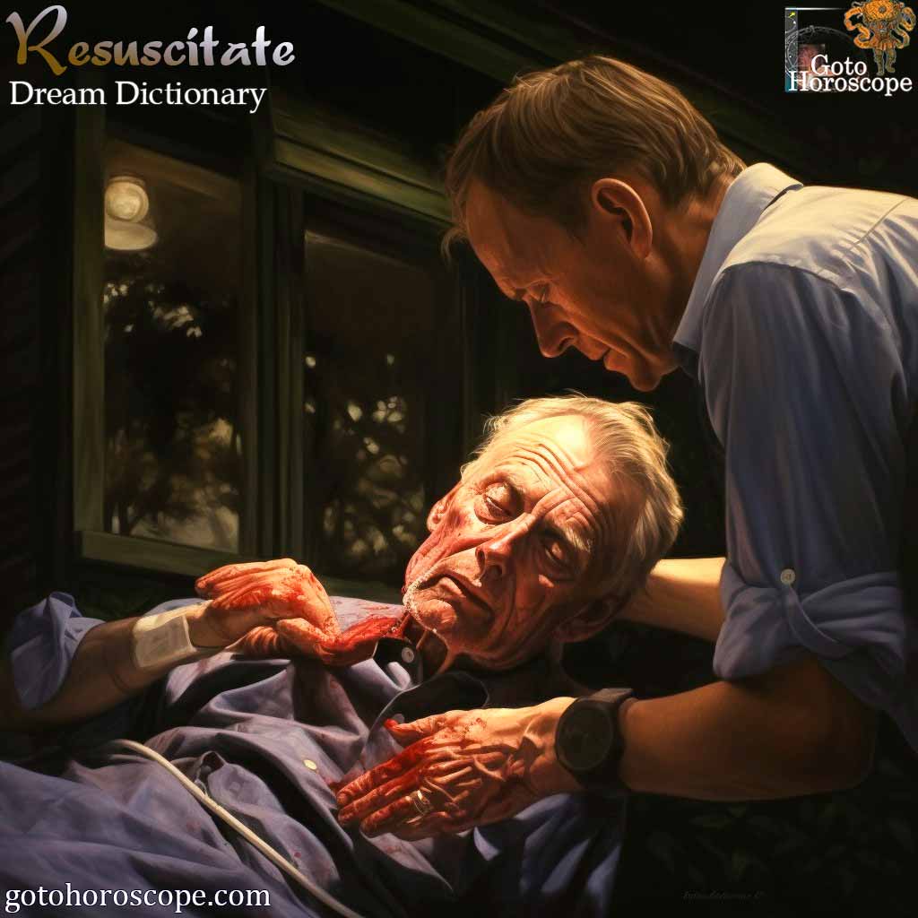 Dream Dictionary Resuscitate