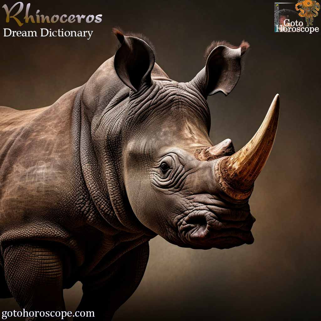 Dream Dictionary Rhinoceros