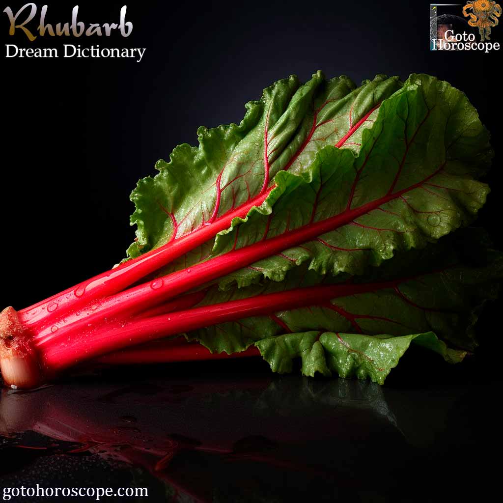 Dream Dictionary Rhubarb