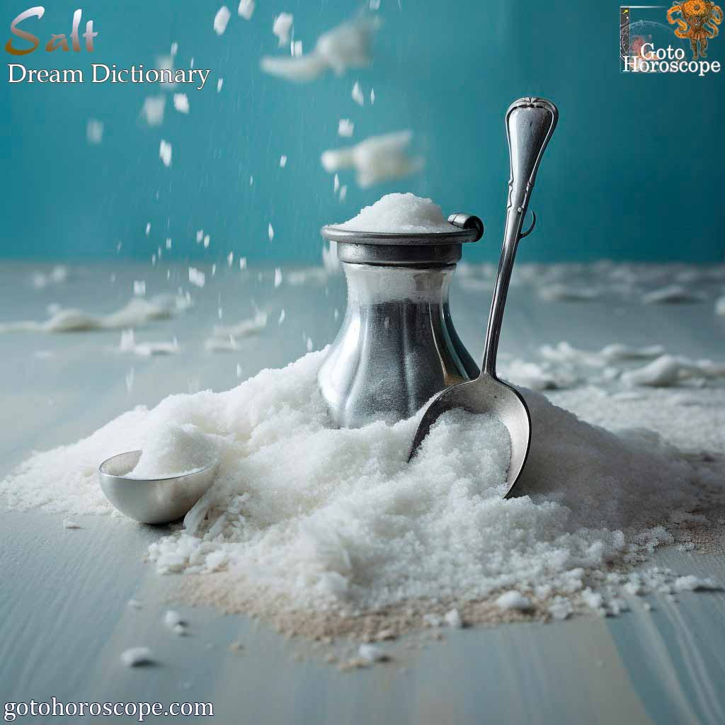Dream Dictionary Salt