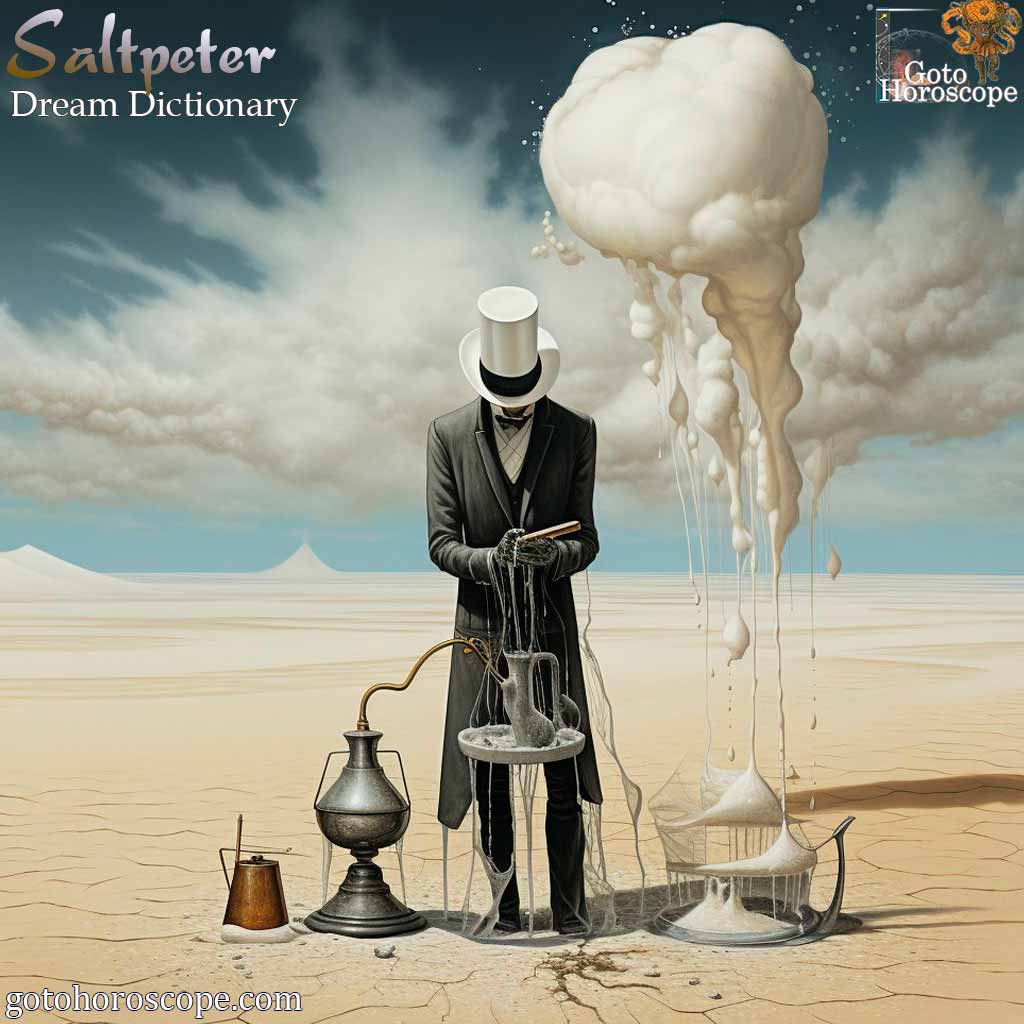 Dream Dictionary Saltpeter