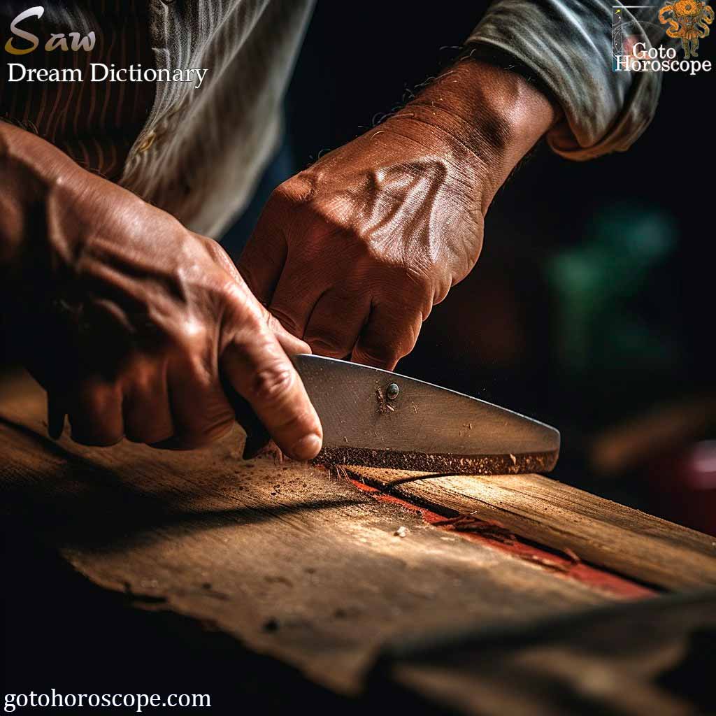 Dream Dictionary Saw