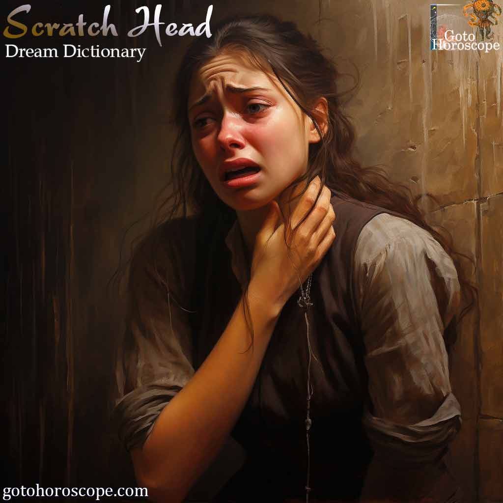 Dream Dictionary Scratch Head