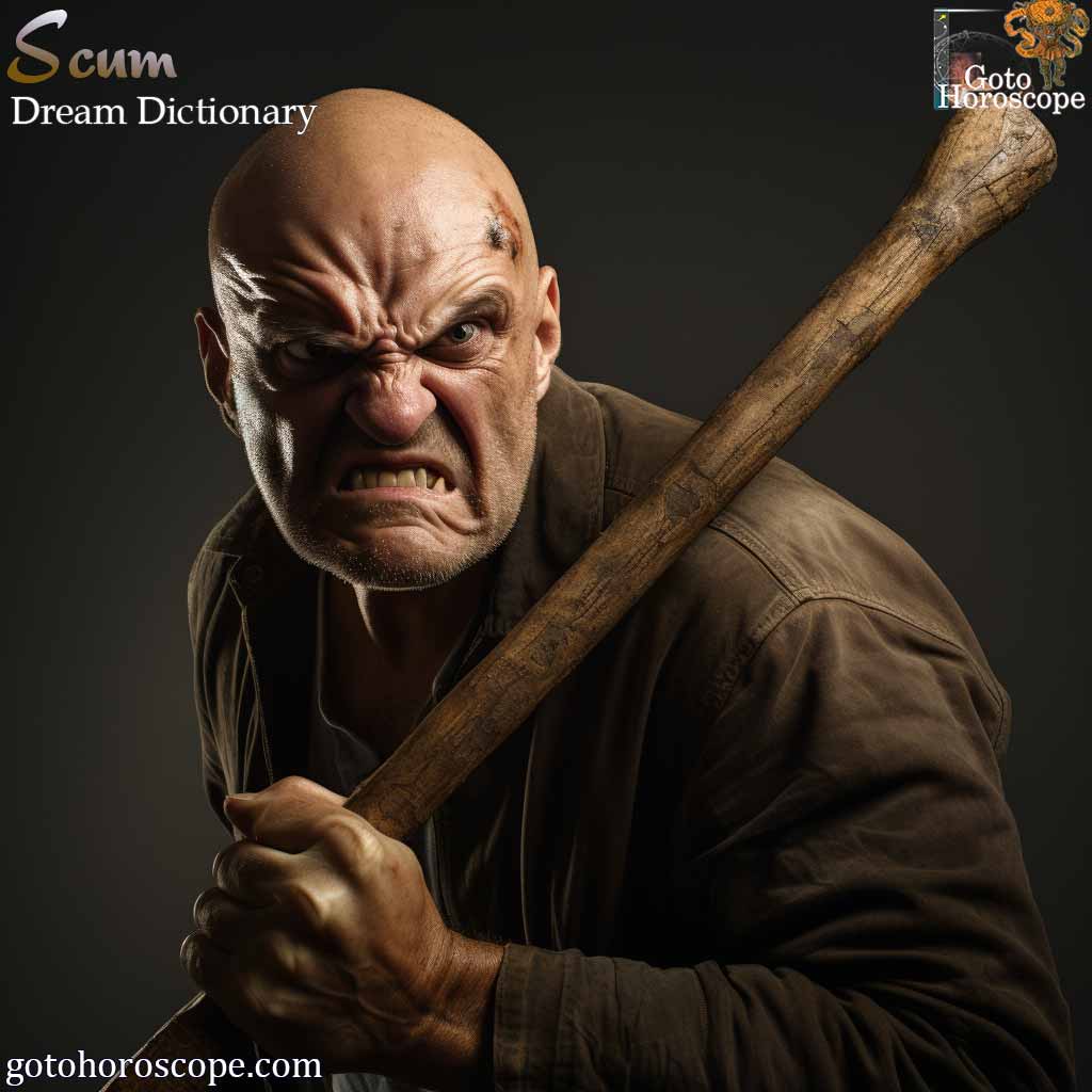 Dream Dictionary Scum