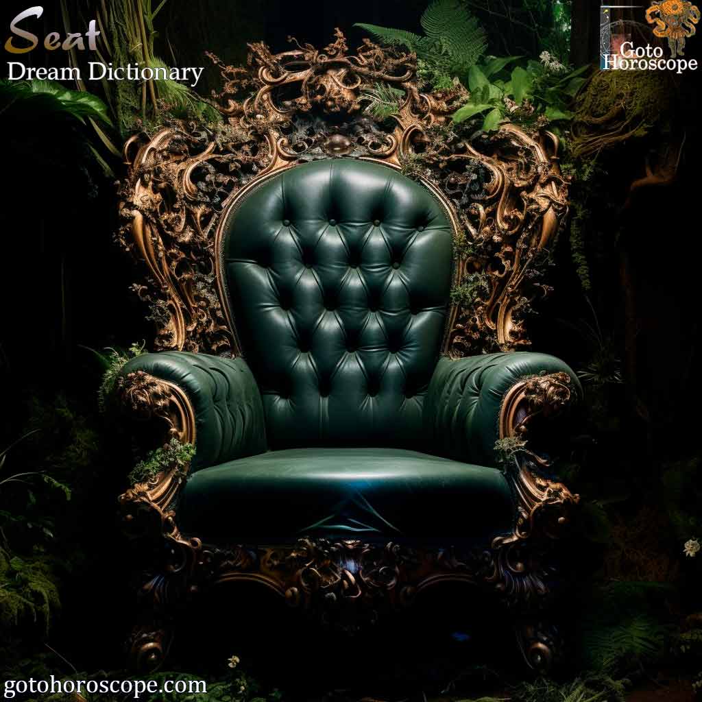 Dream Dictionary Seat