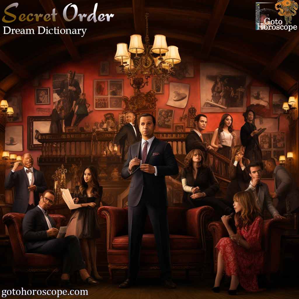 Dream Dictionary Secret Order