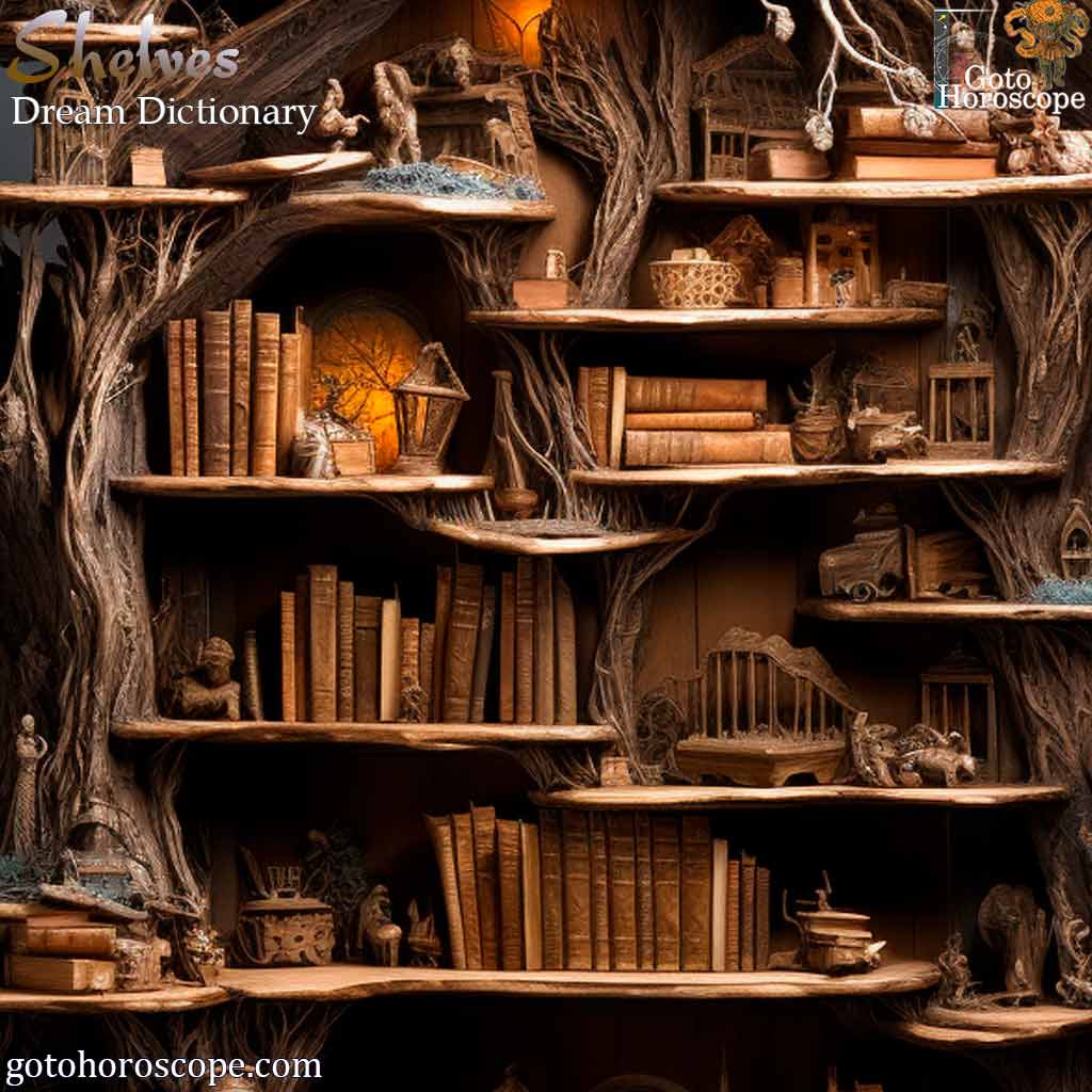 Dream Dictionary Shelves