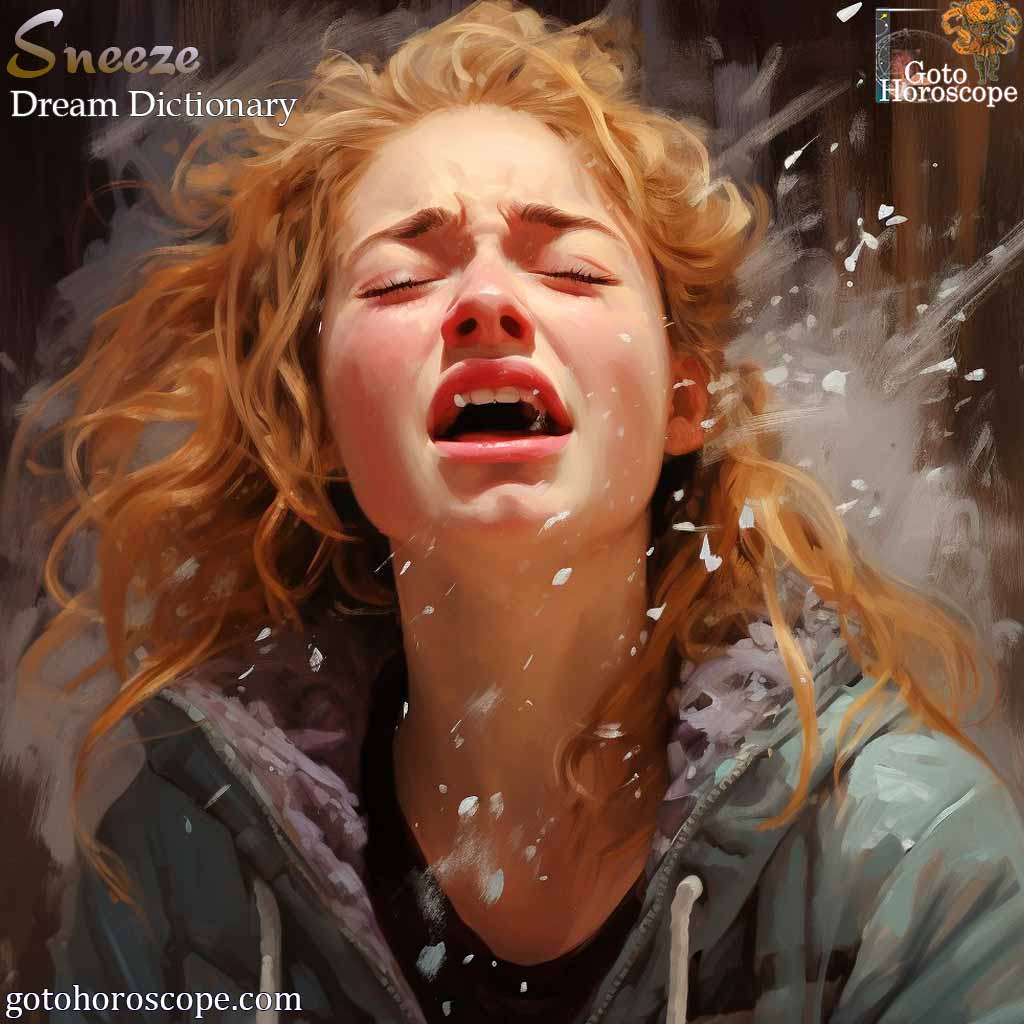 Dream Dictionary Sneeze
