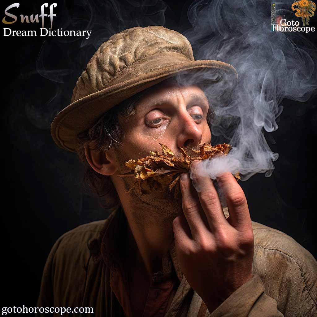Dream Dictionary Snuff