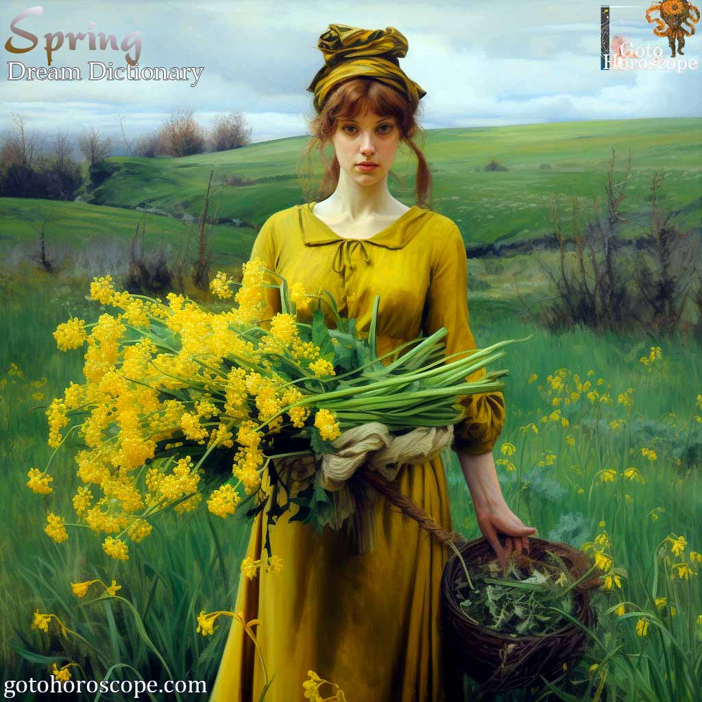 Dream Dictionary Spring
