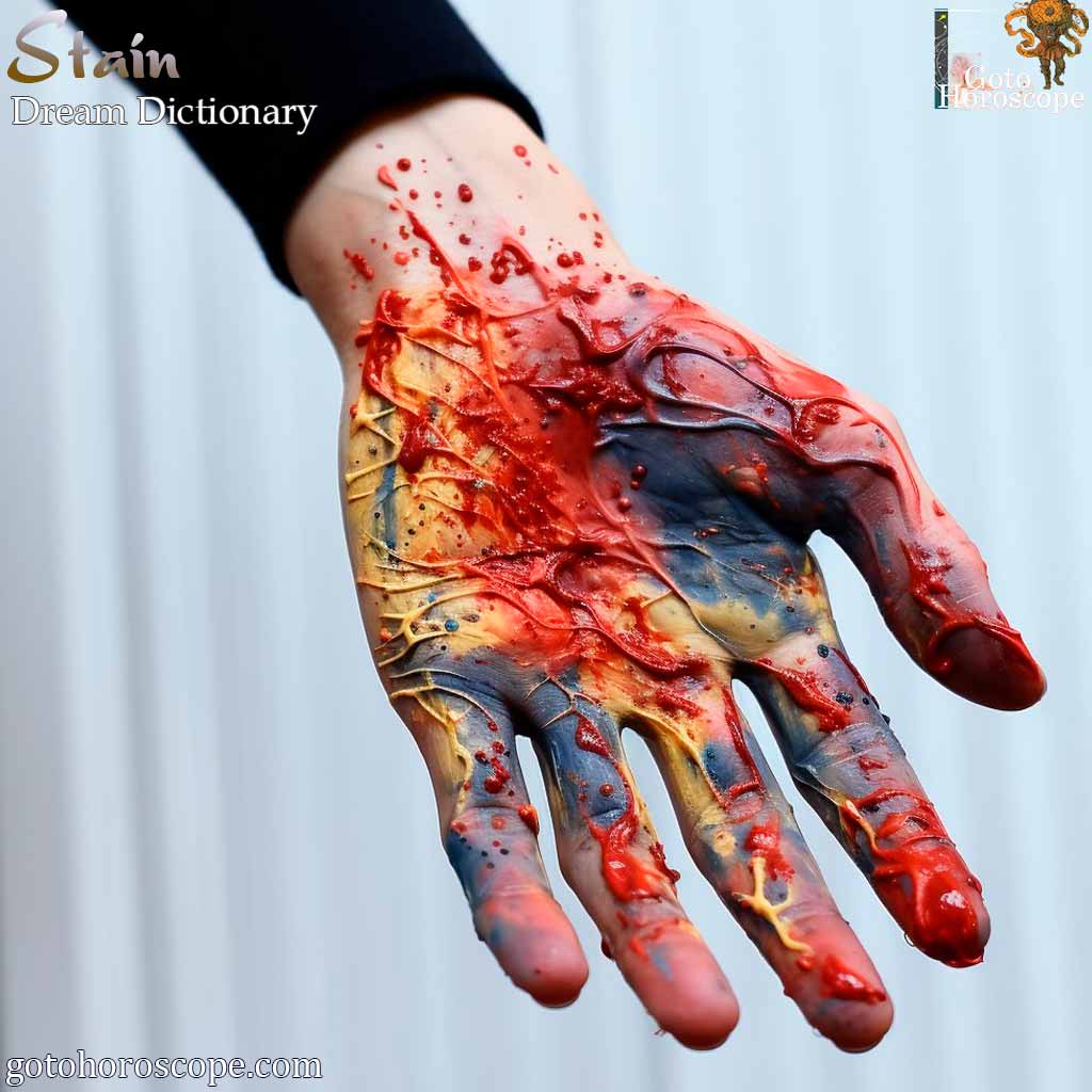 Dream Dictionary Stain
