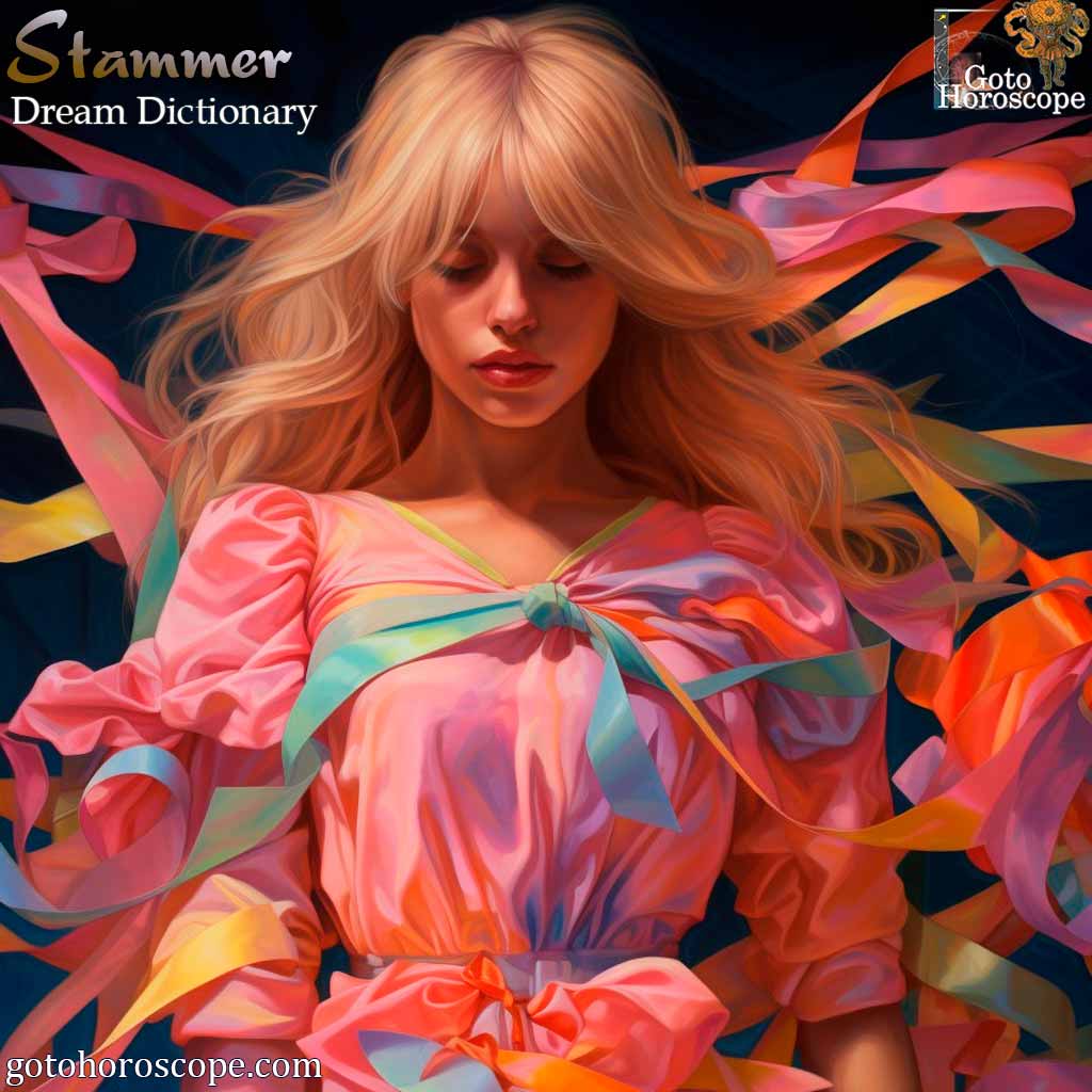 Dream Dictionary Stammer
