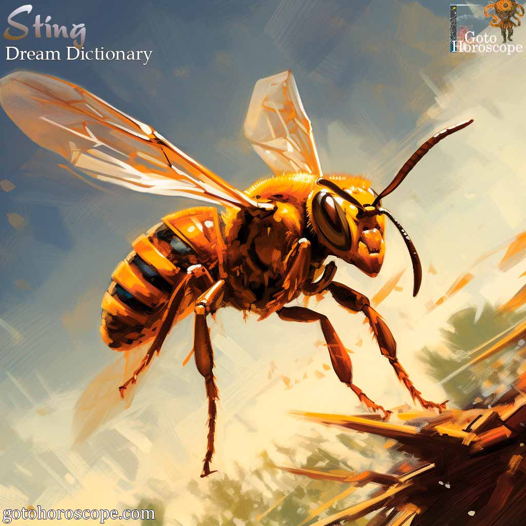 Dream Dictionary Sting