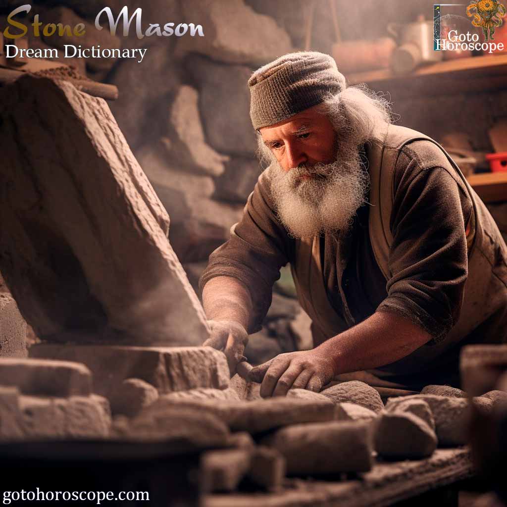 Dream Dictionary Stone Mason