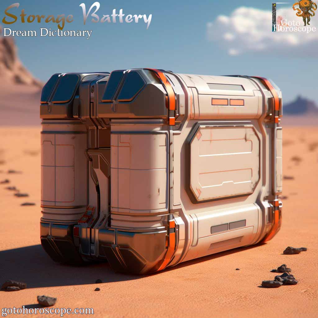Dream Dictionary Storage Battery
