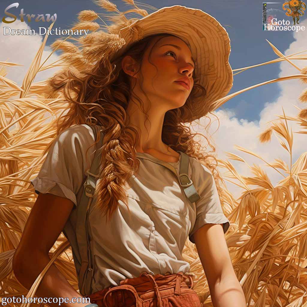Dream Dictionary Straw