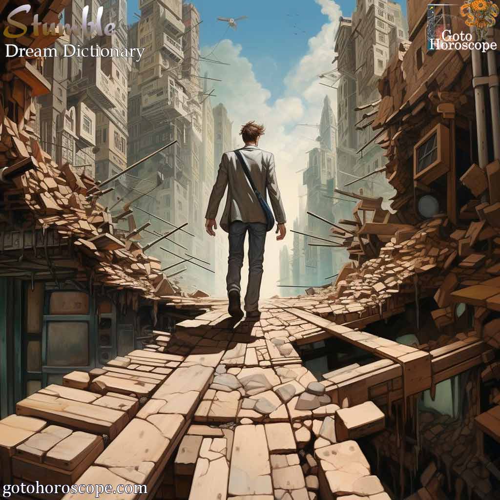 Dream Dictionary Stumble