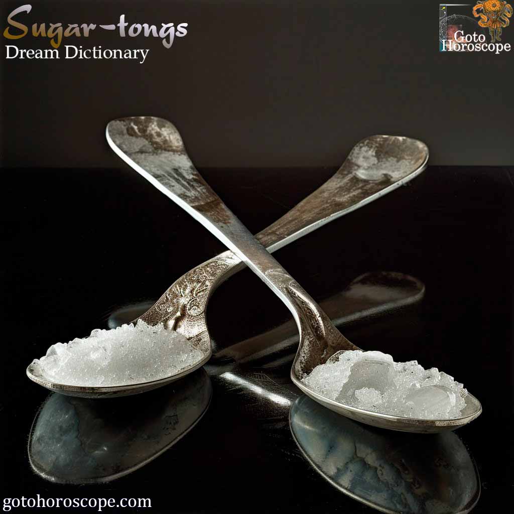 Dream Dictionary Sugar-tongs