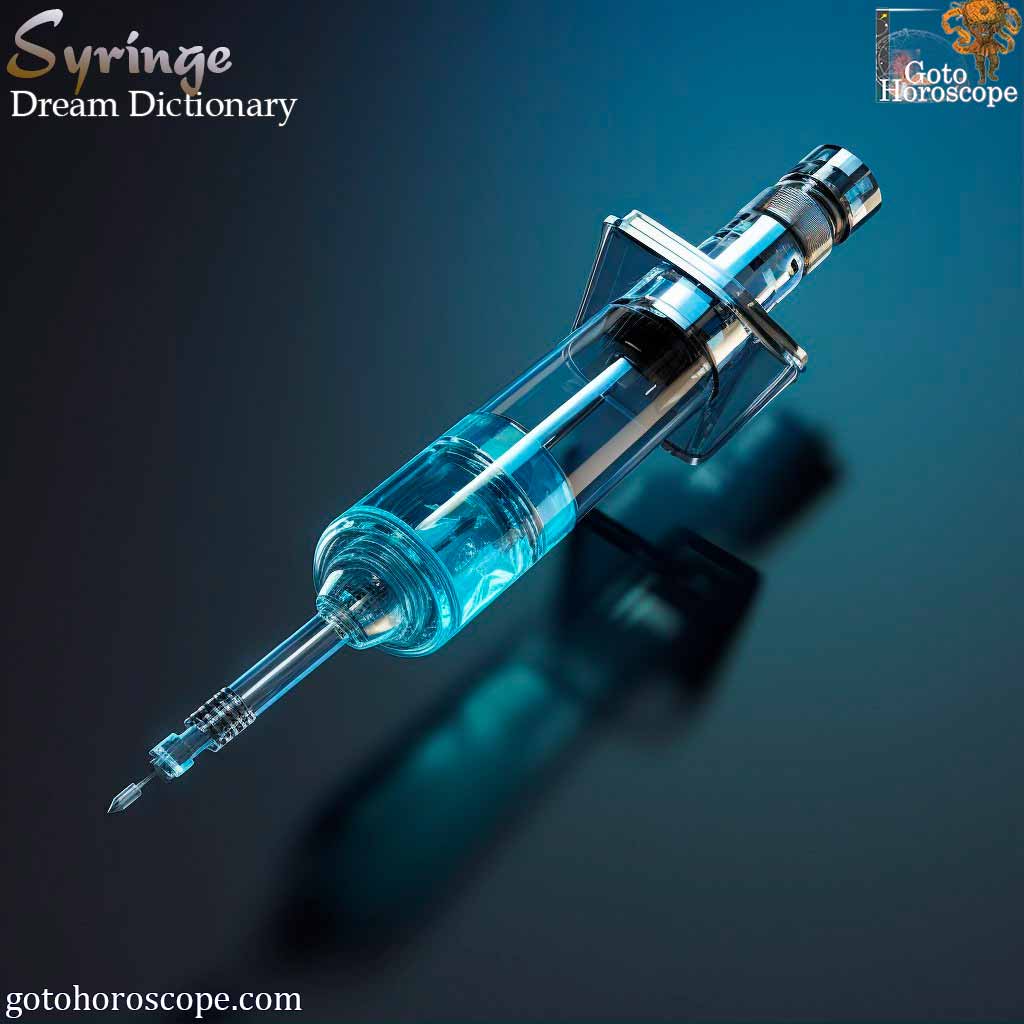 Dream Dictionary Syringe