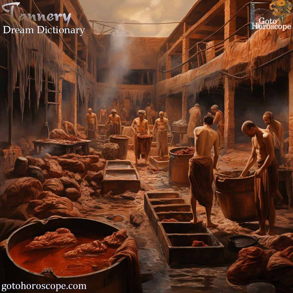 Dream Dictionary Tannery