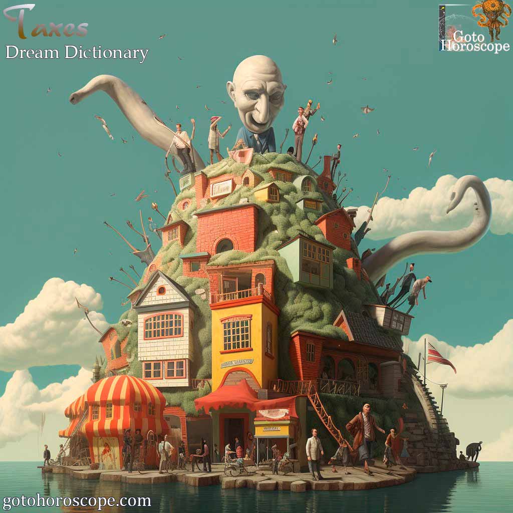 Dream Dictionary Taxes