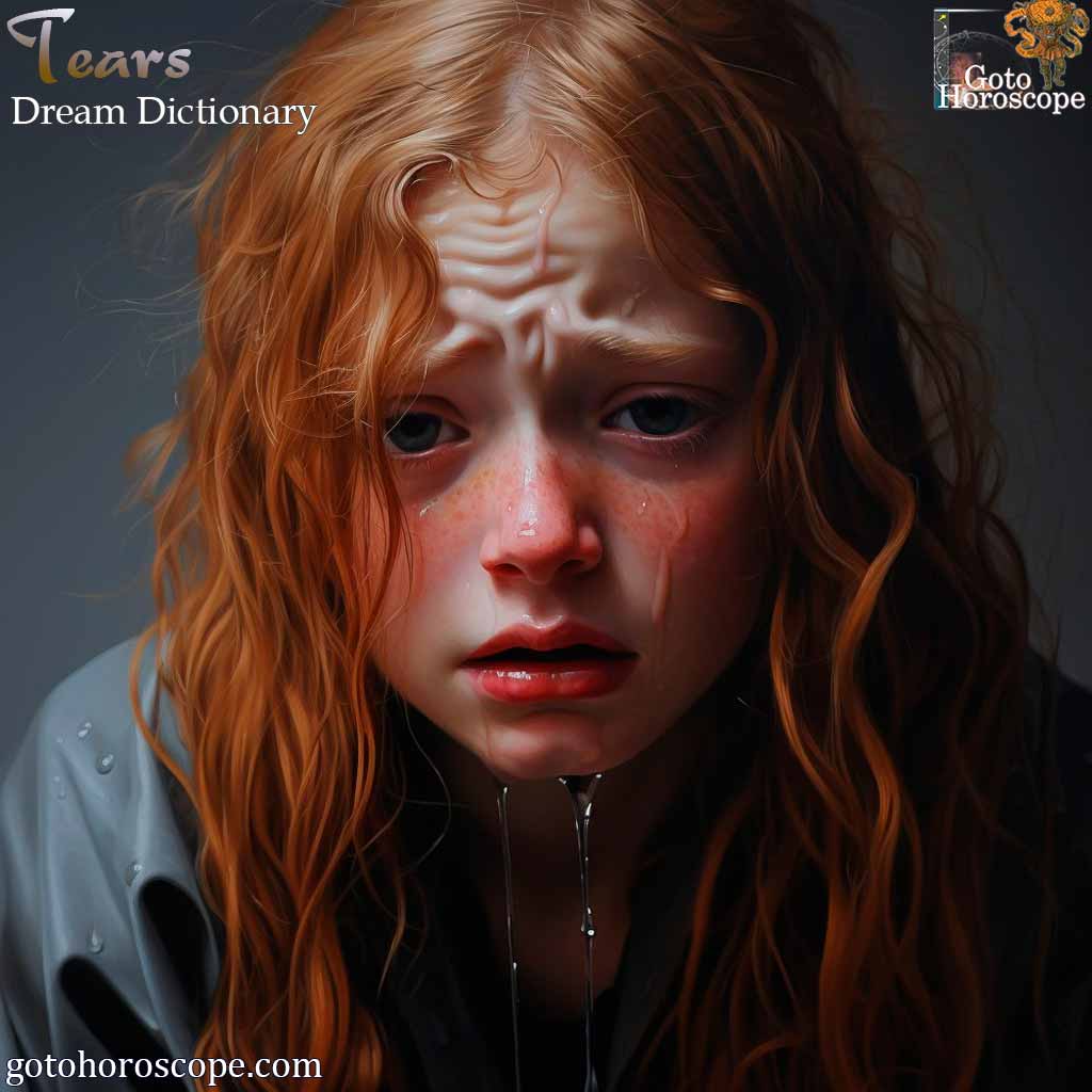 Dream Dictionary Tears