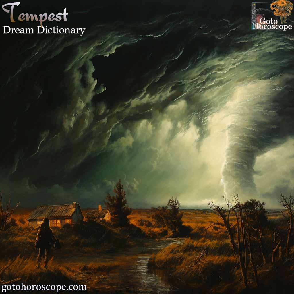 Dream Dictionary Tempest