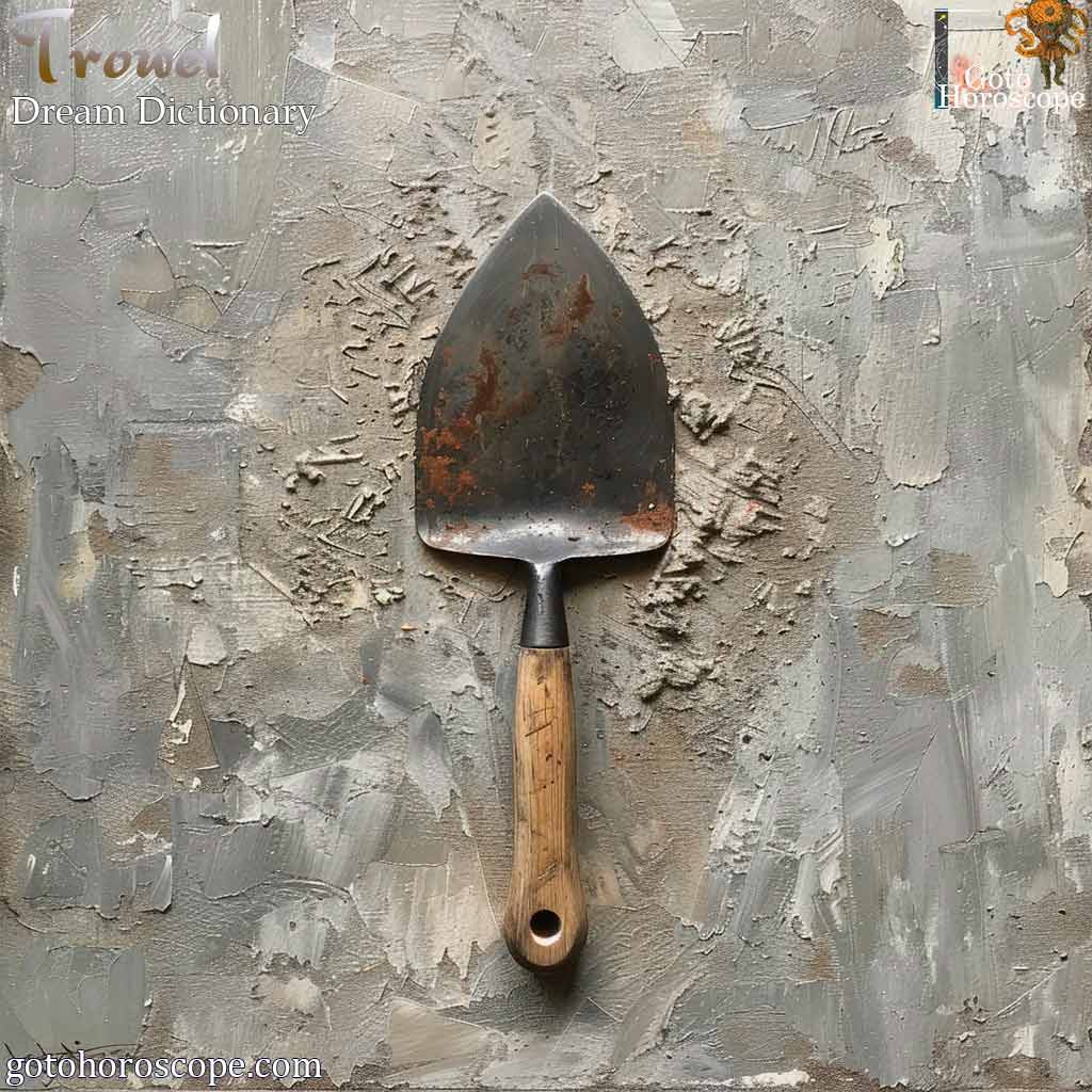 Dream Dictionary Trowel