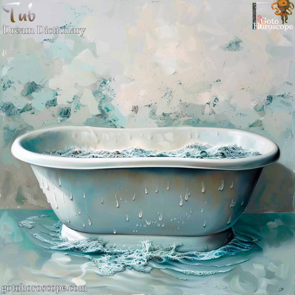 Dream Dictionary Tub