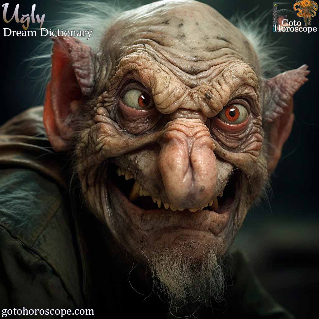 Dream Dictionary Ugly