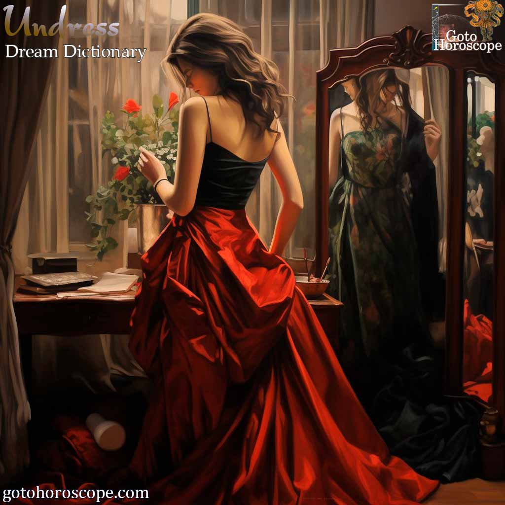 Dream Dictionary Undress