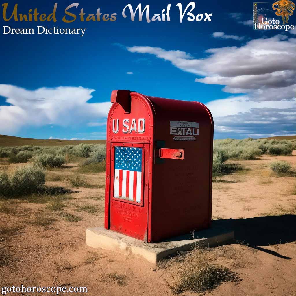 Dream Dictionary United States Mail Box