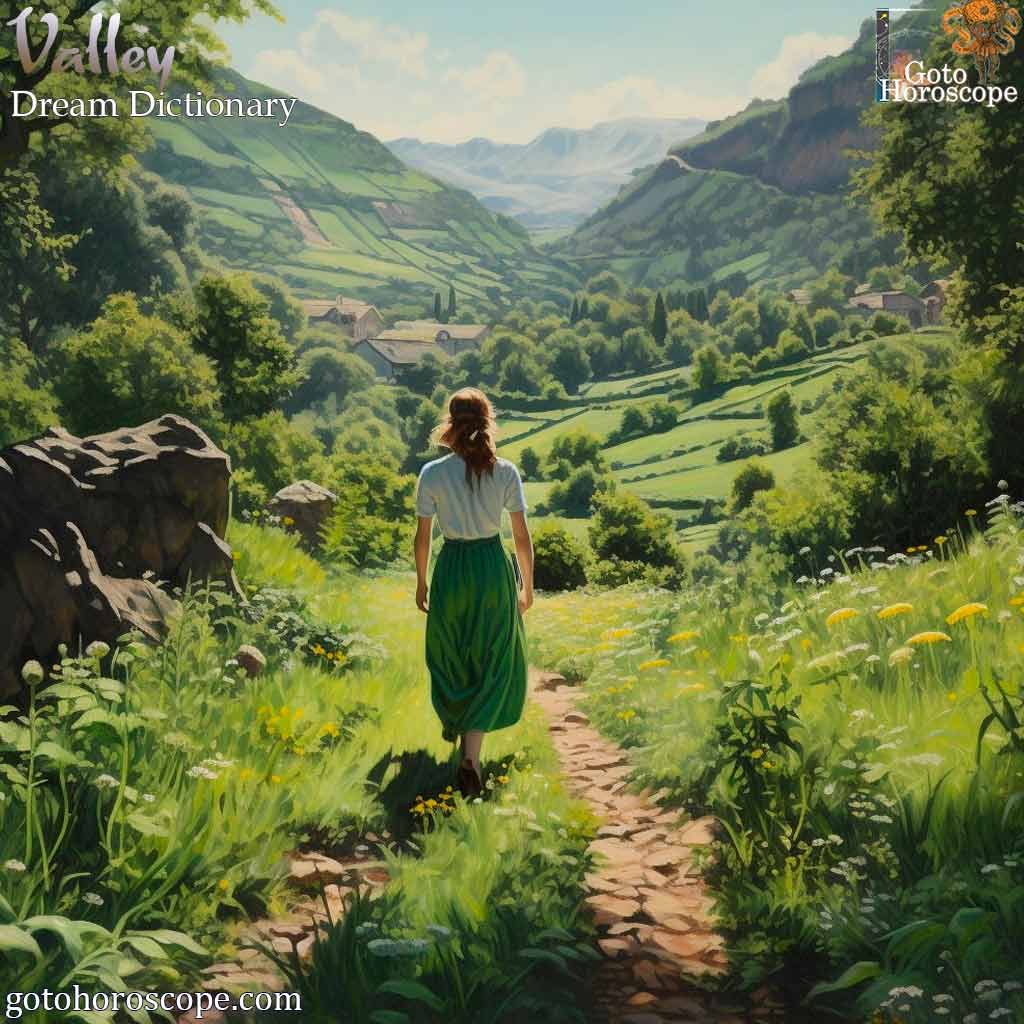 Dream Dictionary Valley