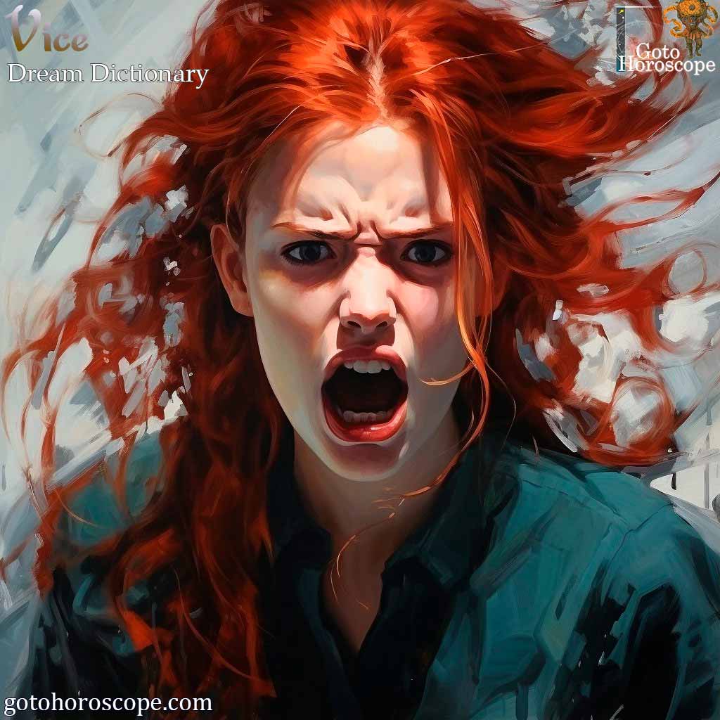 Dream Dictionary Vice
