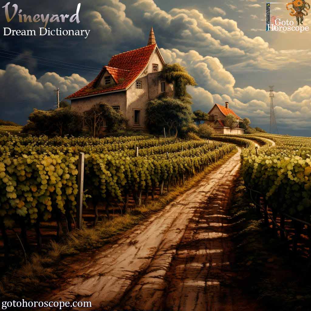 Dream Dictionary Vineyard