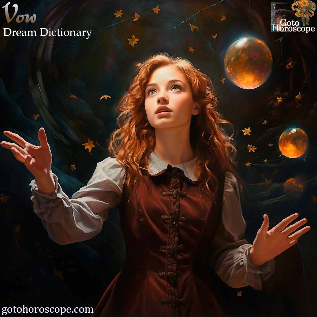 Dream Dictionary Vow