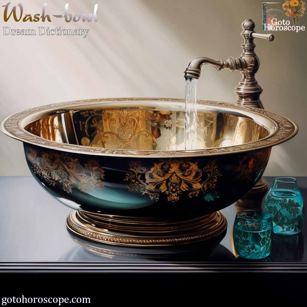 Dream Dictionary Wash-bowl