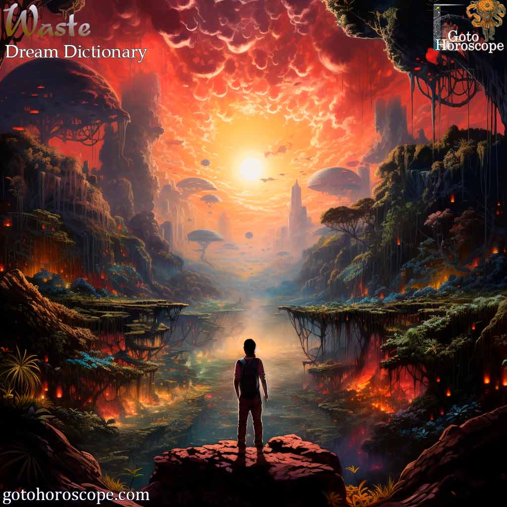 Dream Dictionary Waste
