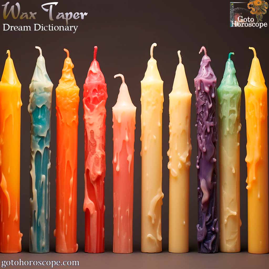 Dream Dictionary Wax Taper