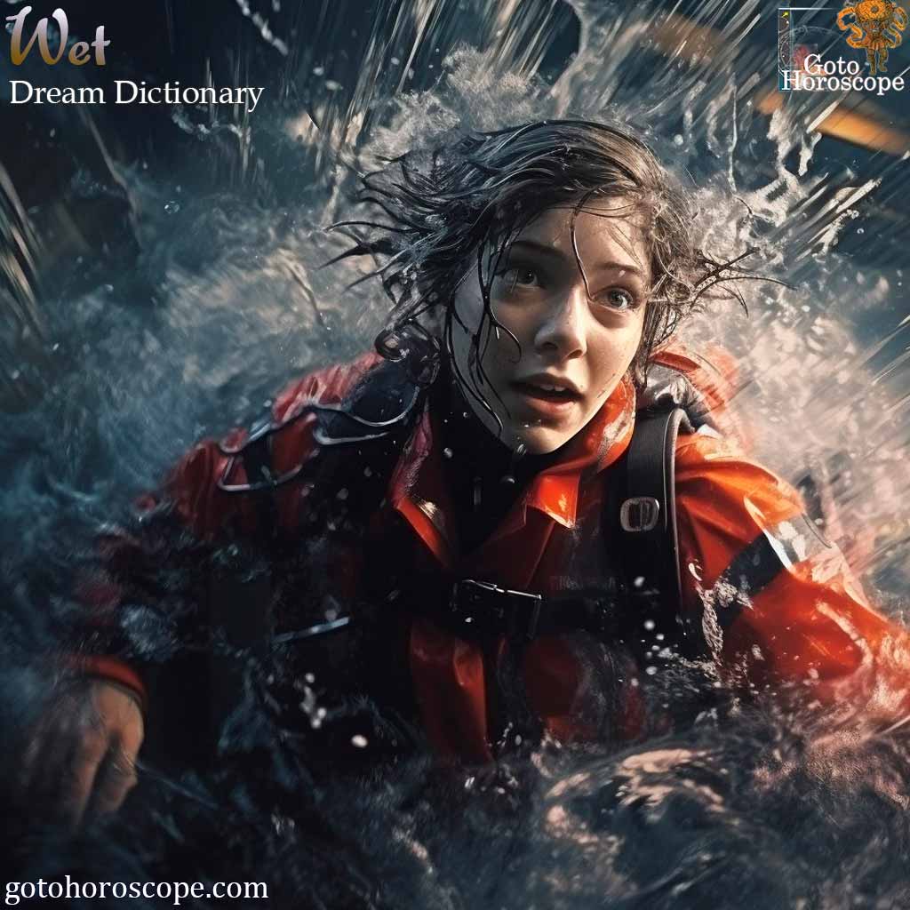 Dream Dictionary Wet
