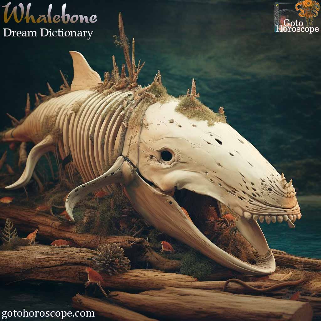 Dream Dictionary Whalebone