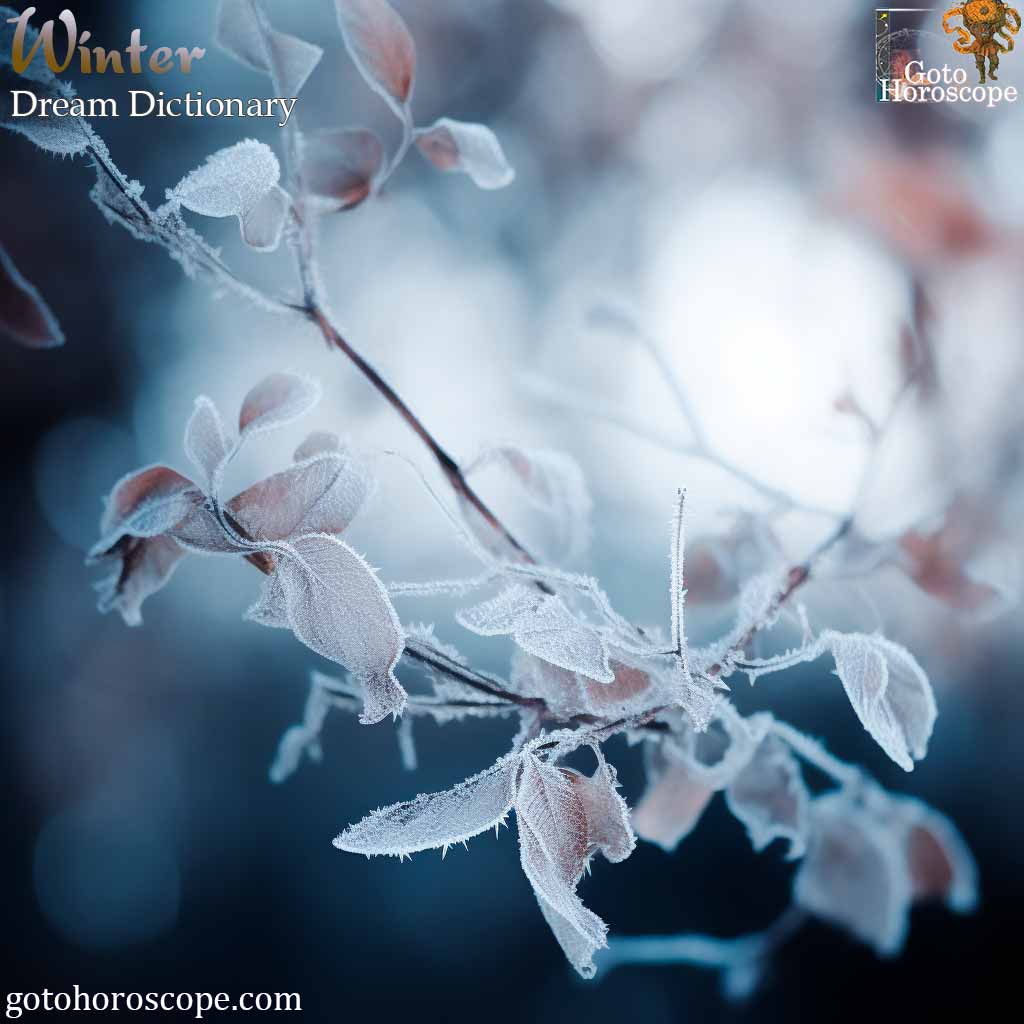 Dream Dictionary Winter