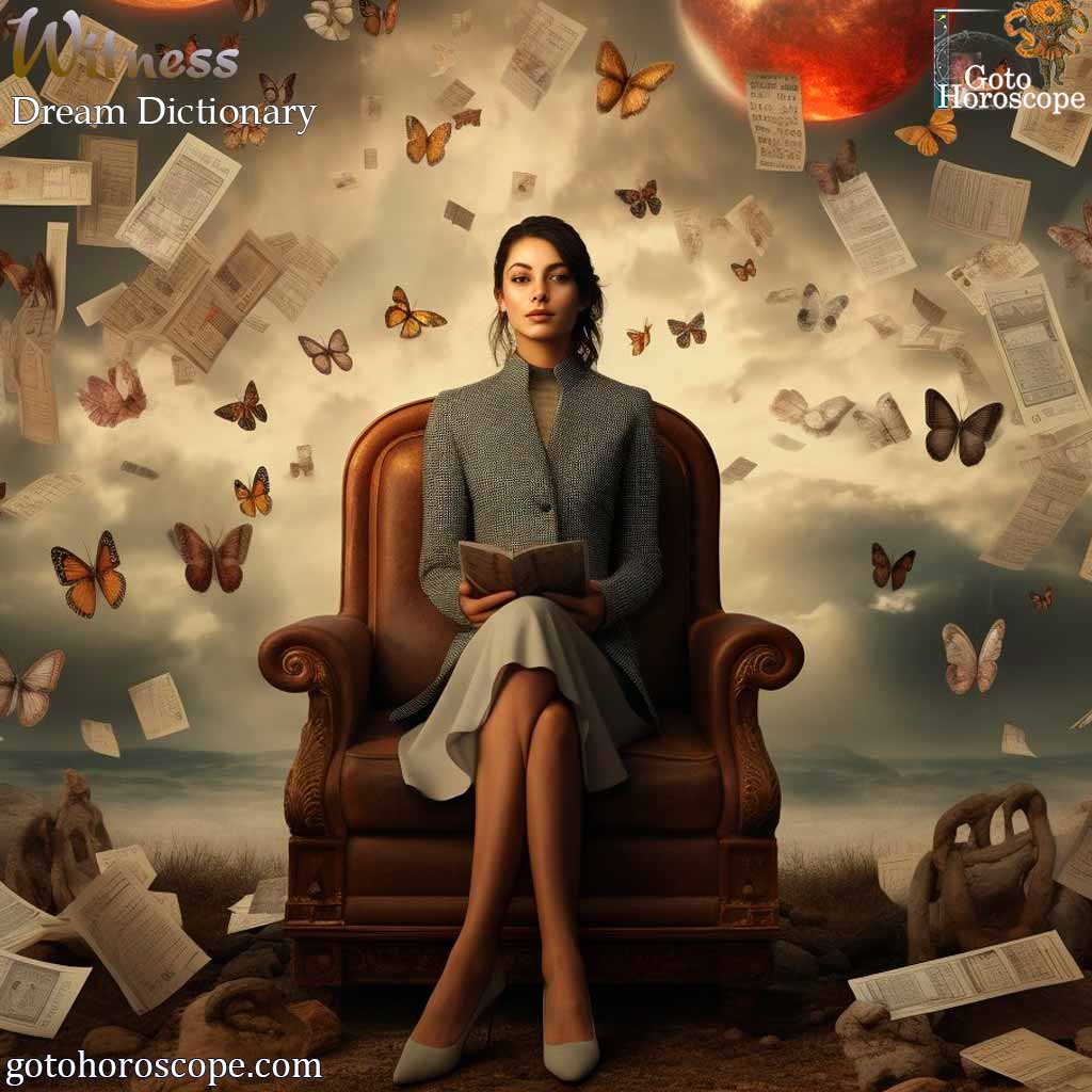 Dream Dictionary Witness