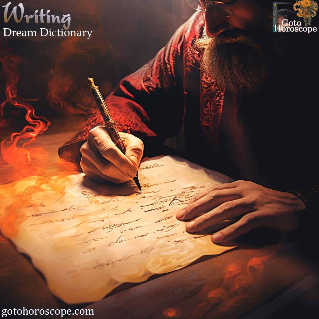 Dream Dictionary Writing