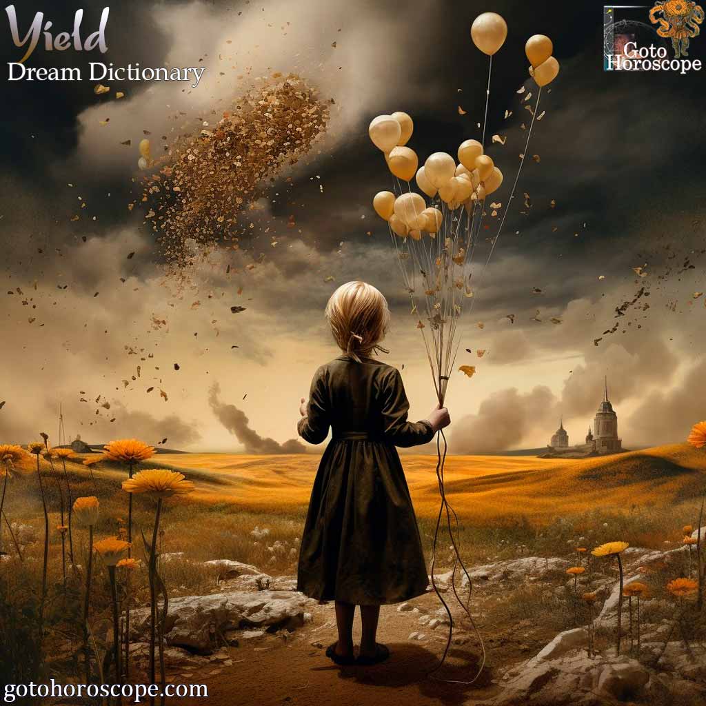 Dream Dictionary Yield