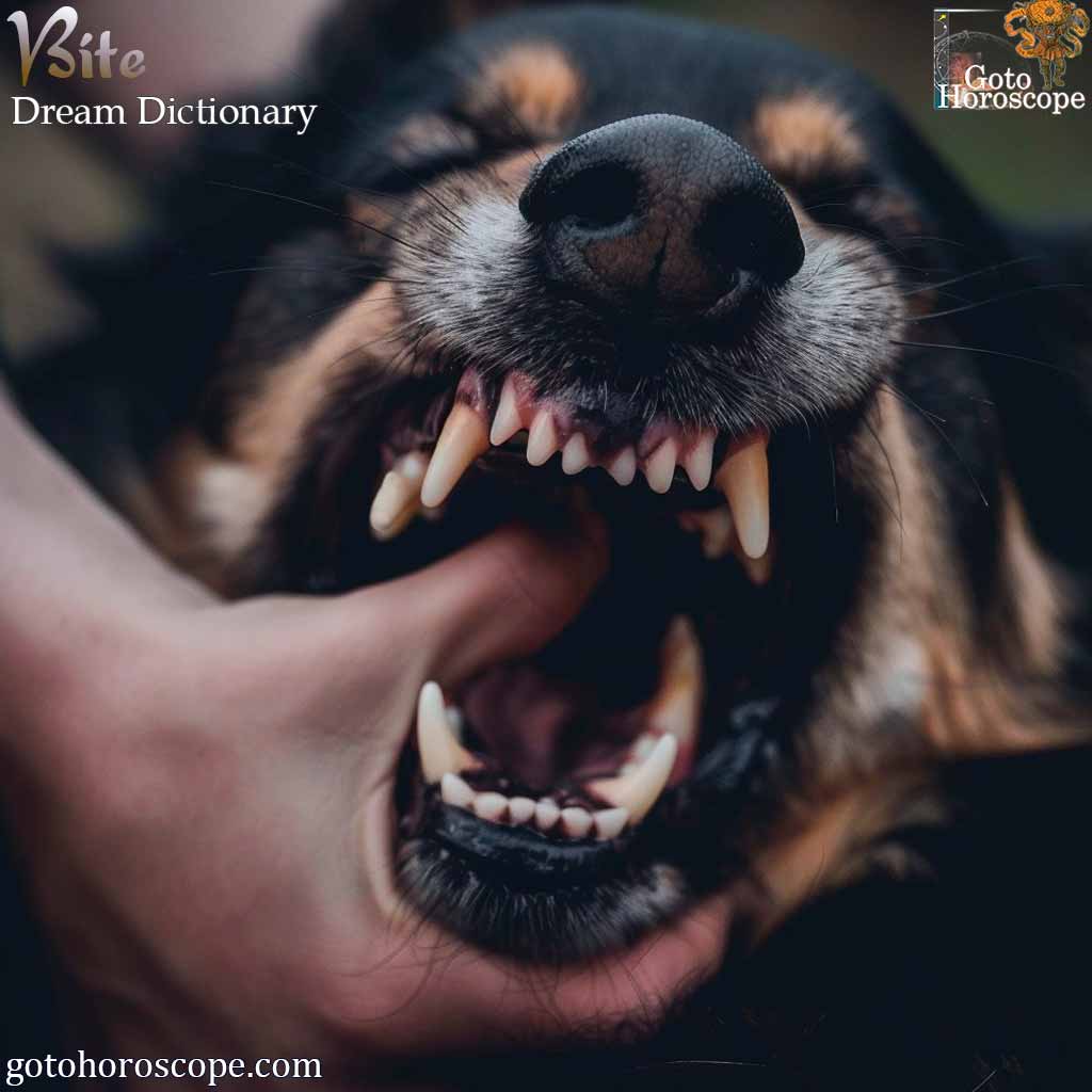 Dream interpretation Bite, be bitten