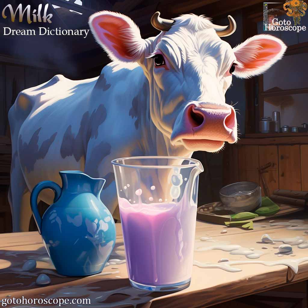 Dream interpretation Milk
