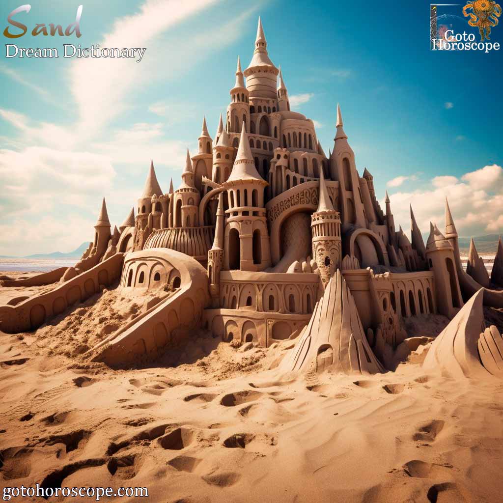 Dream interpretation Sand