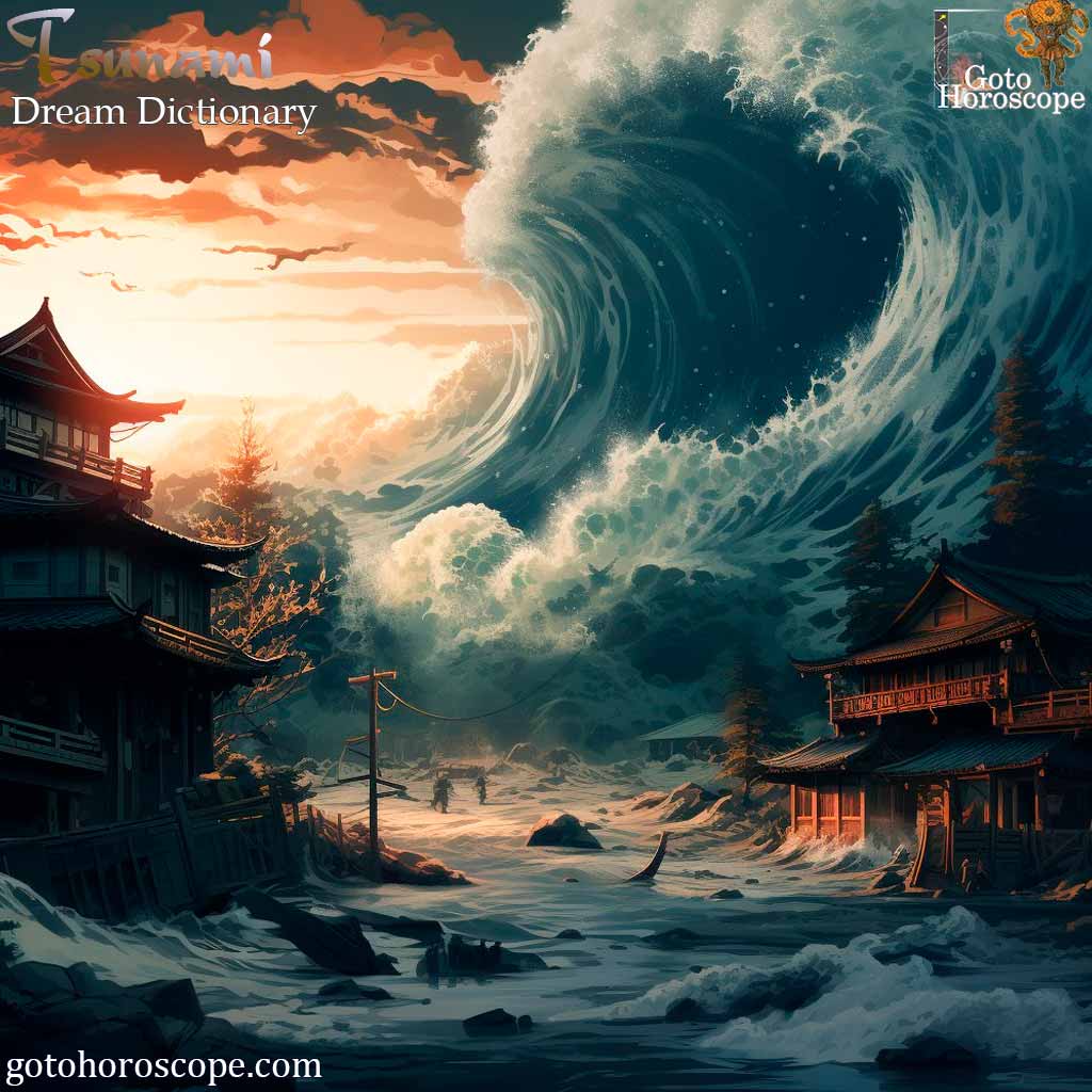 Dream interpretation Tidal Wave, Tsunami
