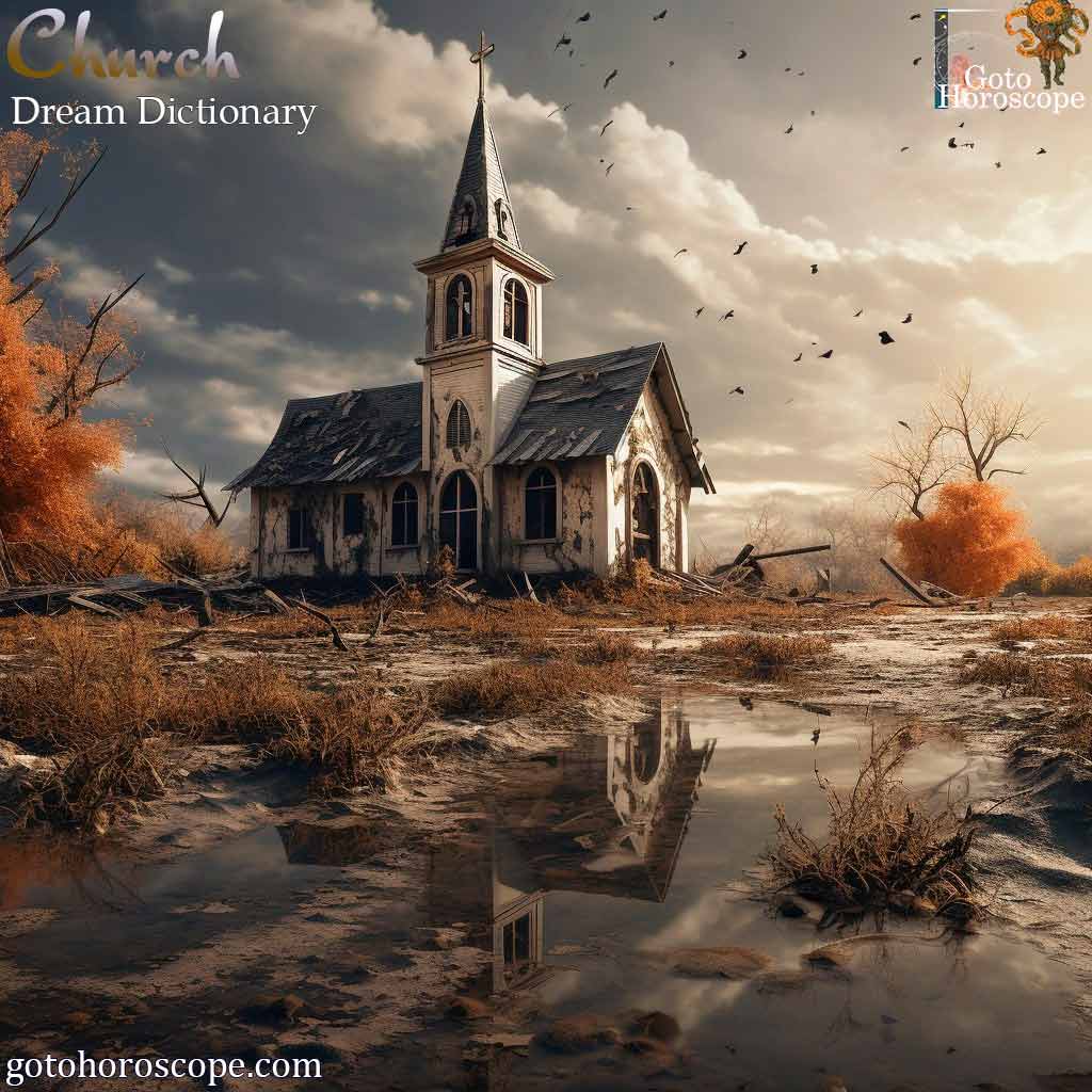 Dream meaning Church